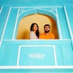 Pre-Wedding photoshoot at &Beyond Space in Bengaluru
