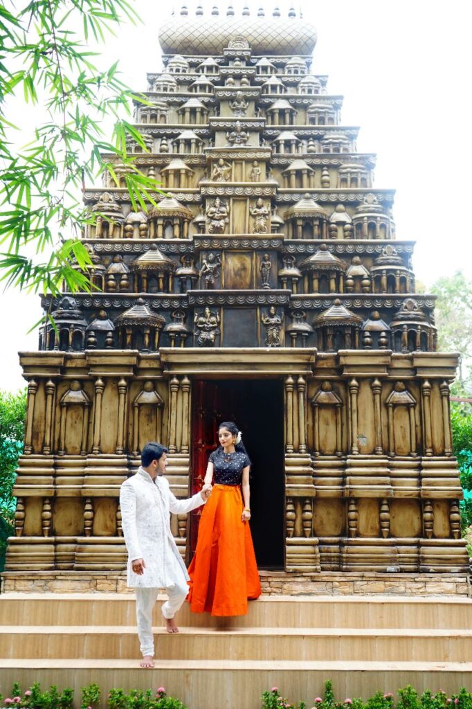 Pre-Wedding photoshoot at Elements Resort in Bangalore