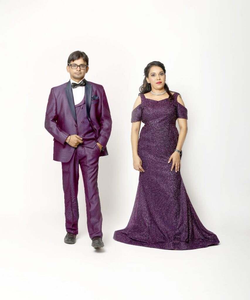 Rented costumes for pre-wedding photoshoot in Bangalore